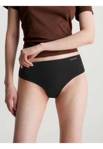 Tanga Negro Invisible De Cintura Alta Calvin Klein Calvin Klein