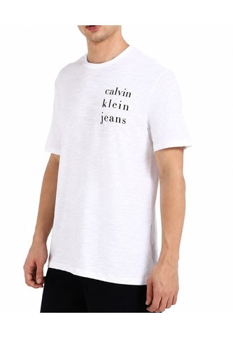 Camiseta Blanca Classic Crewneck Calvin Klein Calvin Klein