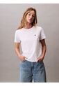 Camiseta Blanca De Algodón Con Logo De Archivo Calvin Klein de Calvin Klein