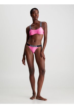 Panti Rosado De Bikini Tipo Brasileño Intense Power Calvin Klein