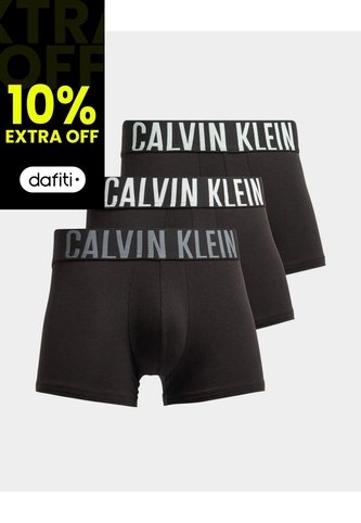 Pack Negro De 3 Boxers Brief - Intense Power Cotton Calvin Klein Calvin Klein
