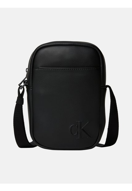 Bolso Negro Reporter Slim Calvin Klein
