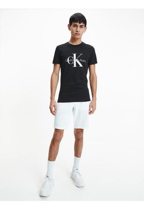 Camiseta Para Hombre S/S Negro Calvin Klein