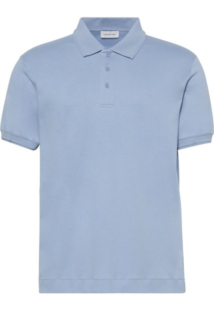 Polo Multicolor Regular Con Monograma Bordado En Relieve Calvin Klein