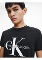 Camiseta Para Hombre S/S Negro Calvin Klein de Calvin Klein