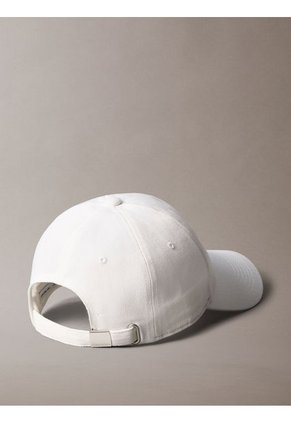 Gorra Blanca Con Monograma Bordado Calvin Klein