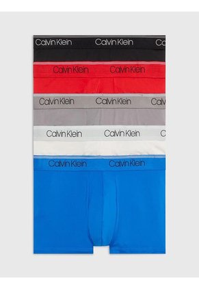 Pack De 5 Bóxers Low Rise Trunk Multicolor Calvin Klein