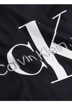 Camiseta Para Hombre S/S Negro Calvin Klein