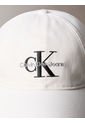 Gorra Blanca Con Monograma Bordado Calvin Klein de Calvin Klein