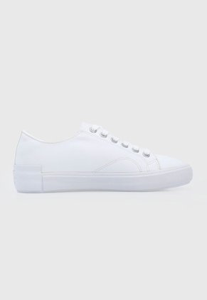 Tenis Lifestyle Blanco-Negro Calvin Klein Ess Vulcanized Laceup Low NY