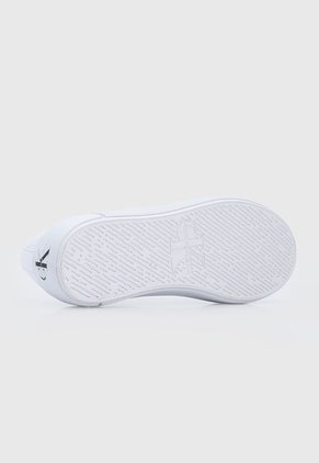 Tenis Lifestyle Blanco-Negro Calvin Klein Ess Vulcanized Laceup Low NY