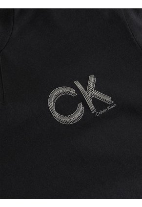 Camiseta Con Logo Hombre Negro Calvin Klein
