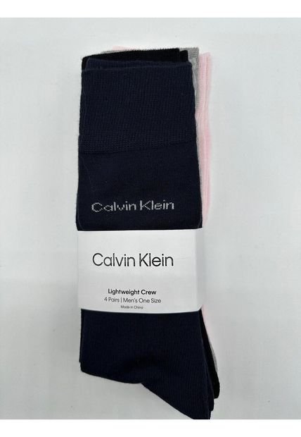 Pack De 4 Medias Largos Calvin Klein