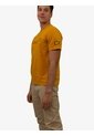 Camiseta Naranja Con Logo Traveling Calvin Klein de Calvin Klein