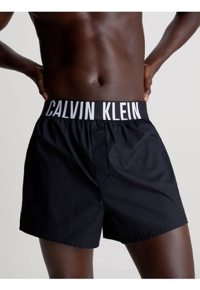 Pack Negro De 2 Bóxers De Tela Slim - Intense Power Calvin Klein