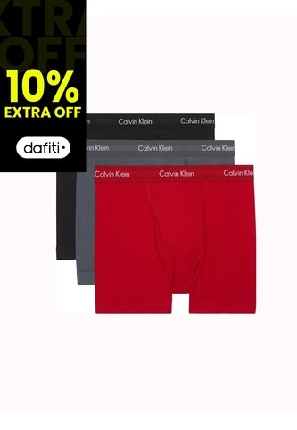 Pack Multicolor De 3 Boxers Brief - Cotton Stretch Calvin Klein Calvin Klein