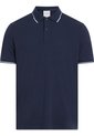 Polo Azul Slim Con Detalle En Bordes Calvin Klein de Calvin Klein