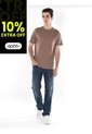 Camiseta Con Logo Hombre Chocolate Calvin Klein de Calvin Klein