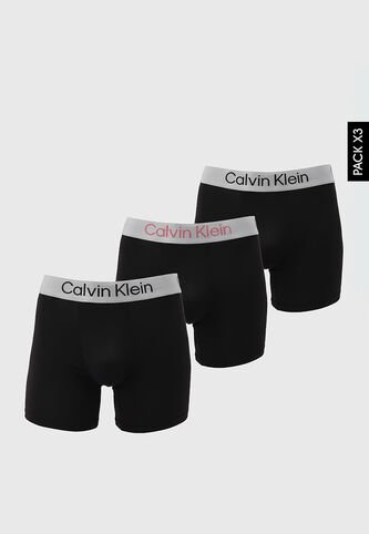 Bóxer Trío Calvin Klein Negro Calvin Klein