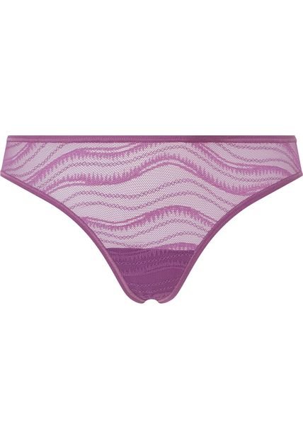 Pantie Rosado Tipo Bikini De Encaje Para Mujer Calvin Klein