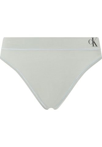 Pantie Tipo Bikini Verde Con Logo Calvin Klein Calvin Klein