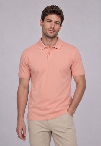 Polo Calvin Klein Salmón Calvin Klein