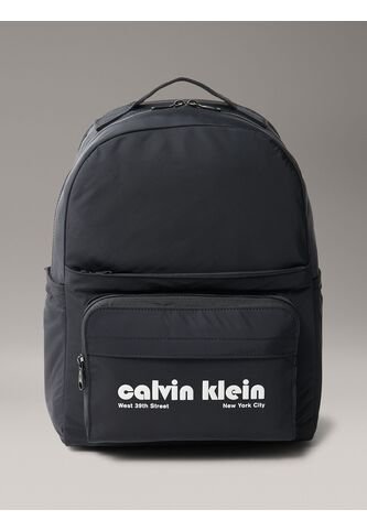 Morral Negro Multifuncional Con Logo Gráfico Calvin Klein Calvin Klein