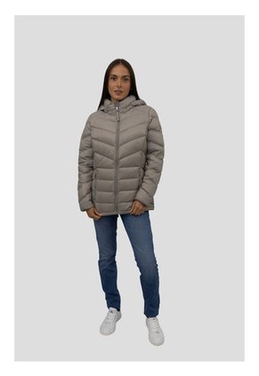 Rompe Beige Viento Acolchado Plegable Calvin Klein