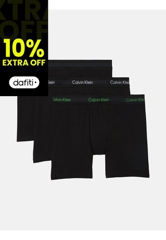 Pack Negro De 3 Boxers Brief - Cotton Stretch Calvin Klein Calvin Klein