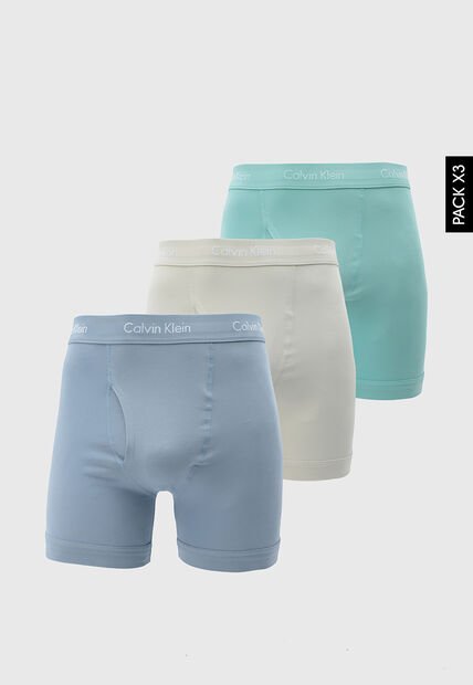 Bóxer x3 Calvin Klein Multicolor