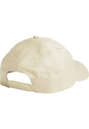 Gorra Beige Con Parche De Goma Calvin Klein