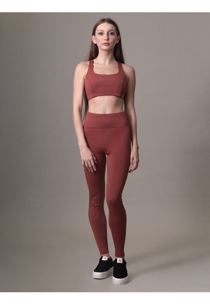 Top Rojo Deportivo De Impacto Medio