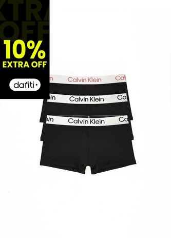 Pack Negro De 3 Bóxers Ajustados - Micro Stretch Calvin Klein Calvin Klein
