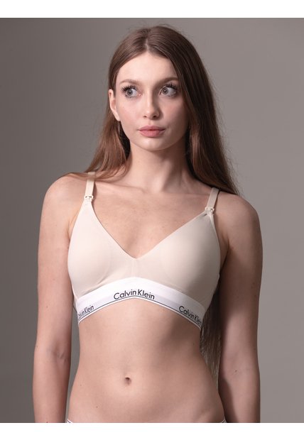 Bralette Beige De Maternidad - Modern Cotton Calvin Klein