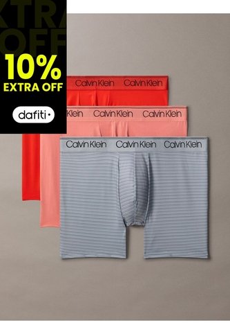 Pack Multicolor De 3 Boxer - Micro Stretch Calvin Klein Calvin Klein