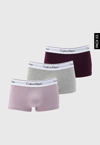 Bóxer x3 Calvin Klein Multicolor Calvin Klein