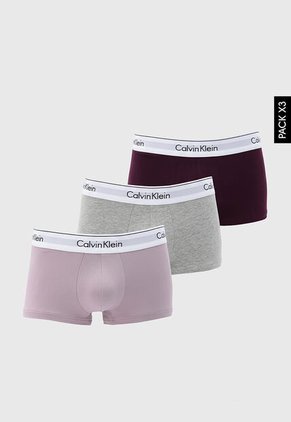 Bóxer x3 Calvin Klein Multicolor