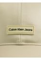 Gorra Beige Con Parche De Goma Calvin Klein de Calvin Klein
