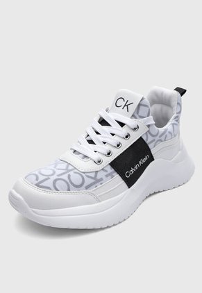 Tenis Lifestyle Calvin Klein Blanco
