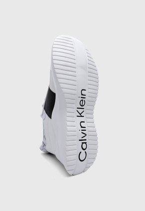 Tenis Lifestyle Calvin Klein Blanco