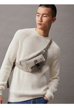 Canguro Gris Acolchado Calvin Klein