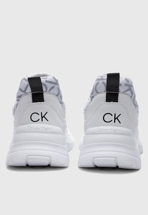 Tenis Lifestyle Calvin Klein Blanco