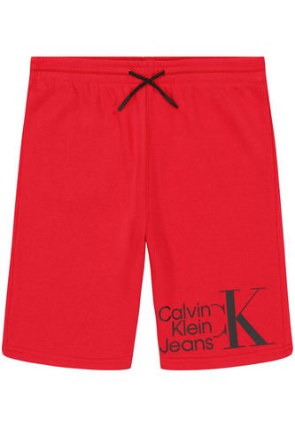 Bermuda Con Logo Rojo Para Niño Calvin Klein Calvin Klein