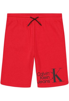 Bermuda Con Logo Rojo Para Niño Calvin Klein