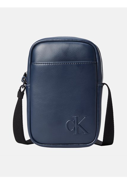 Bolso Azul Reporter Slim Calvin Klein