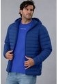 Chaqueta Azul Acolchada Con Capota Calvin Klein de Calvin Klein