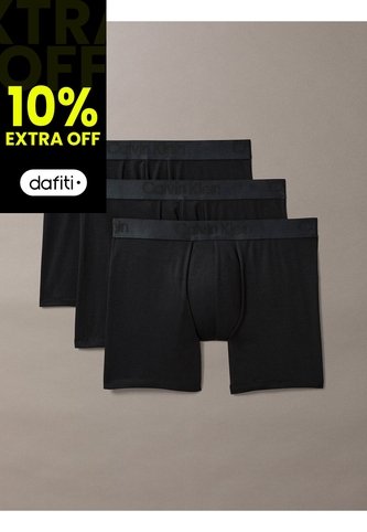Paquete Negro De 3 Bóxer - CK Black Calvin Klein Calvin Klein
