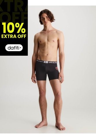Boxer Negro Brief Con Estampado Gráfico - Calvin Klein 1996 Calvin Klein Calvin Klein
