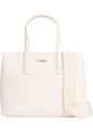 Bolso Beige Tote Pequeño Calvin Klein de Calvin Klein