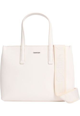 Bolso Beige Tote Pequeño Calvin Klein Calvin Klein